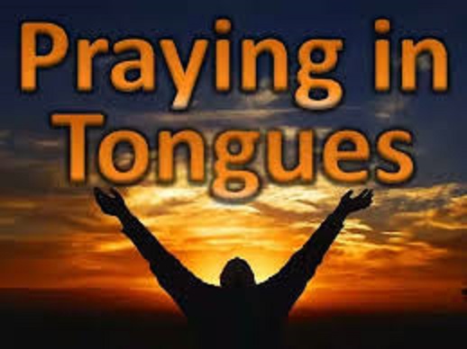 Praying in tongues
