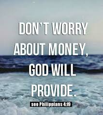 Bible Verses About Money Worries