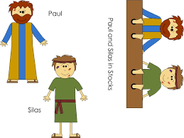 Paul and Silas in Jail Craft