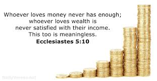 Bible Verses About Money and Greed