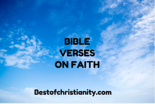 Bible Verses On Faith