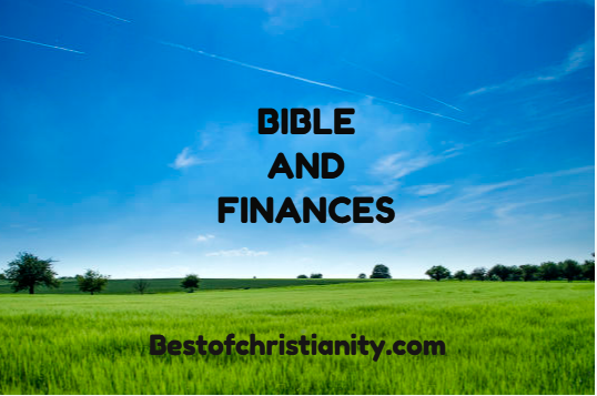 Bible and Finances