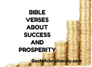 Bible Verses About Success and Prosperity