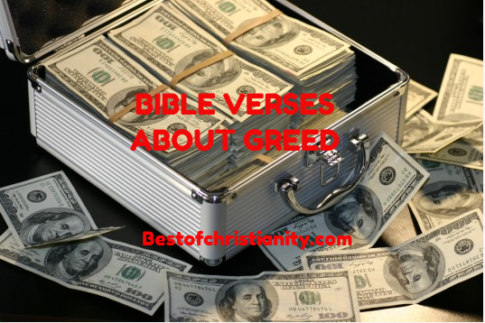 Bible Verses About Greed