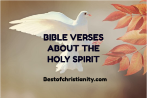 Bible Verses About The Holy Spirit