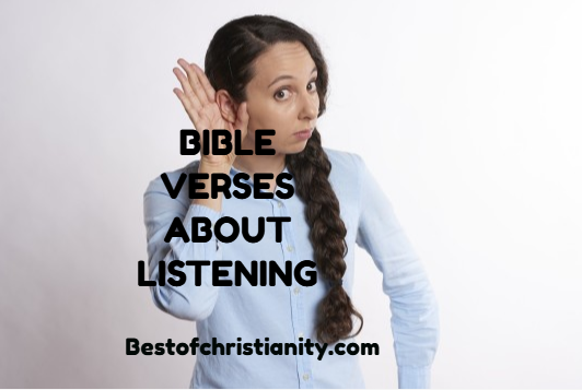 Bible Verses About Listening
