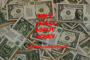 Bible Verses About Money