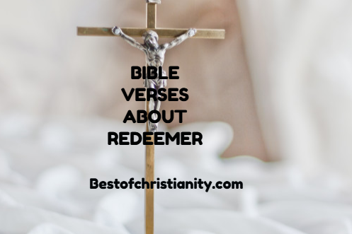 Bible Verses About Redeemer