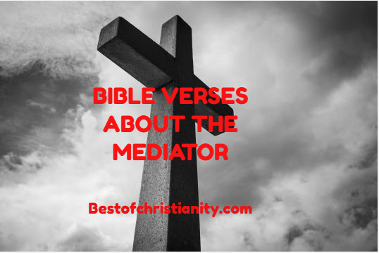 Bible Verses About The Mediator