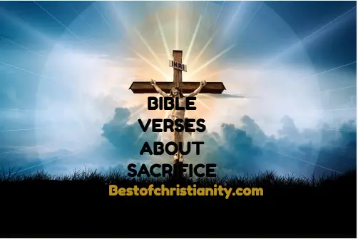 Bible Verses About Sacrifice