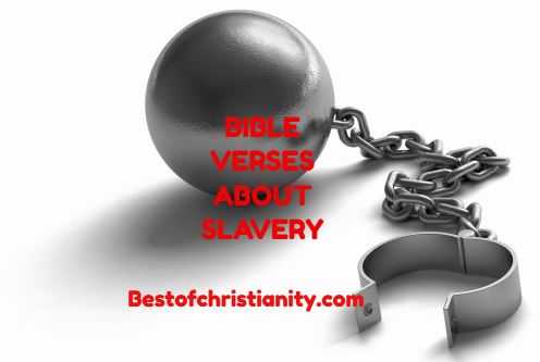 Bible Verses About Slavery