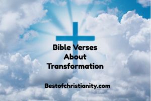 Bible Verses About Transformation