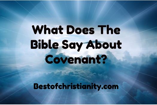 What Does The Bible Say About Covenant