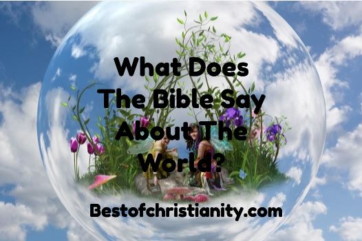What Does The Bible Say About The World?