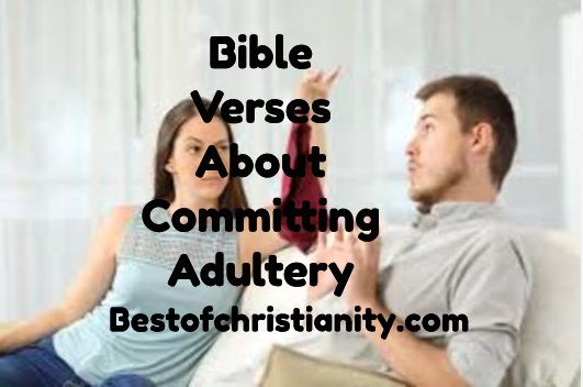 Bible Verses About Committing Adultery