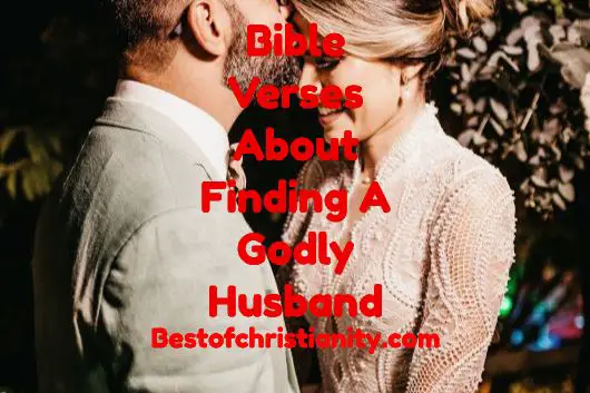 Bible Verses About Finding A Godly Husband