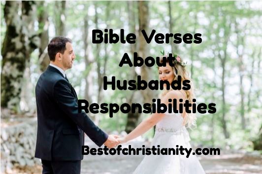 Bible Verses About Husbands Responsibilities