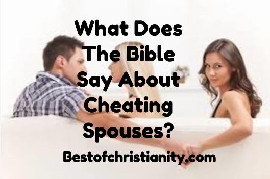 What Does The Bible Say About Cheating Spouses 