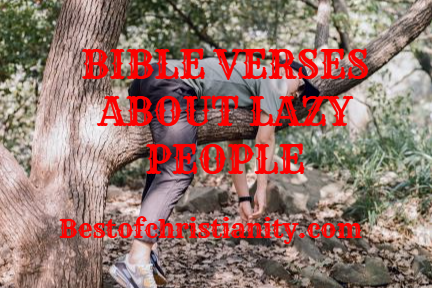 Bible Verses About Lazy People