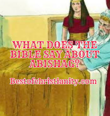 What Does The Bible Say About Abishag