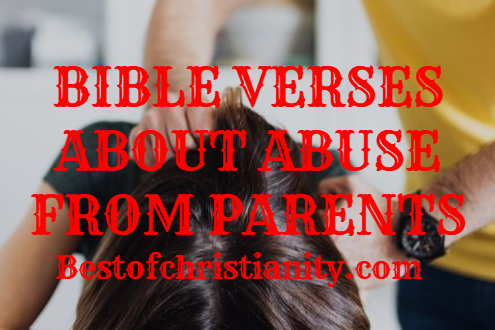 Bible Verses About Abuse From Parents