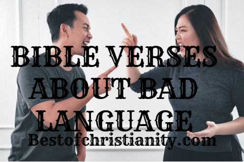 Bible Verses About Bad Language