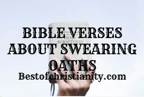 Swearing Oath In The Bible | BEST OF CHRISTIANITY