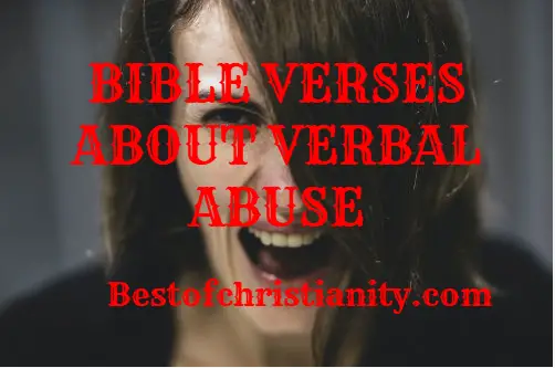 Bible Verses About Verbal Abuse