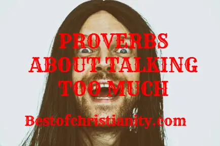 Proverbs About Talking Too Much