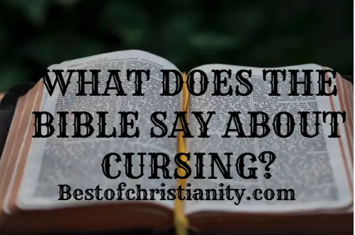 What Does The Bible Say About Cursing