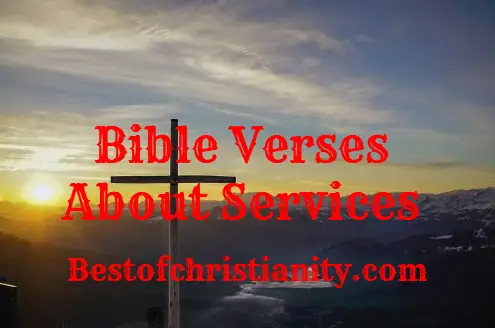 Bible Verses About Services