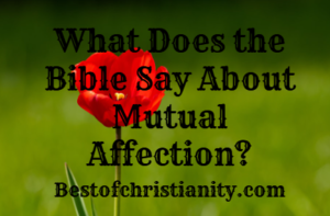 What Does the Bible Say About Mutual Affection?