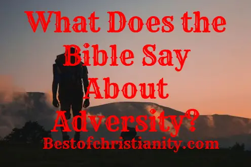 What Does The Bible Say About Adversity