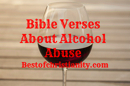 Bible Verses About Alcohol Abuse