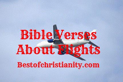 Bible Verses About Flights