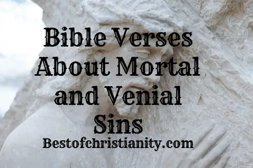 Bible Verses About Mortal and Venial Sins