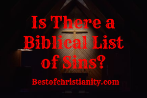 Sin List.pdf Is There a Biblical List of Sins