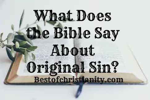 What Does the Bible Say About Original Sin?